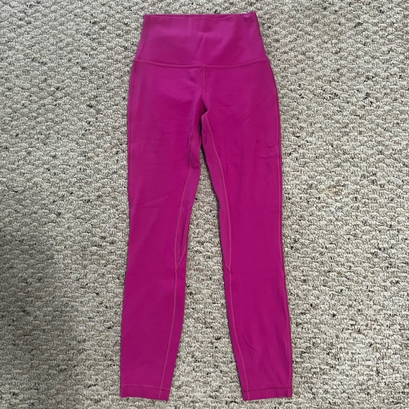 LULULEMON sonic pink align leggings - Picture 1 of 3